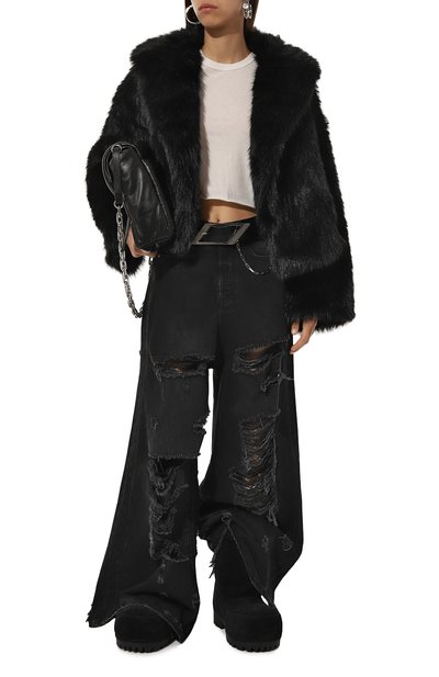 Замшевые сапоги alaska BALENCIAGA, арт. 802174/WBFC1, фото 2