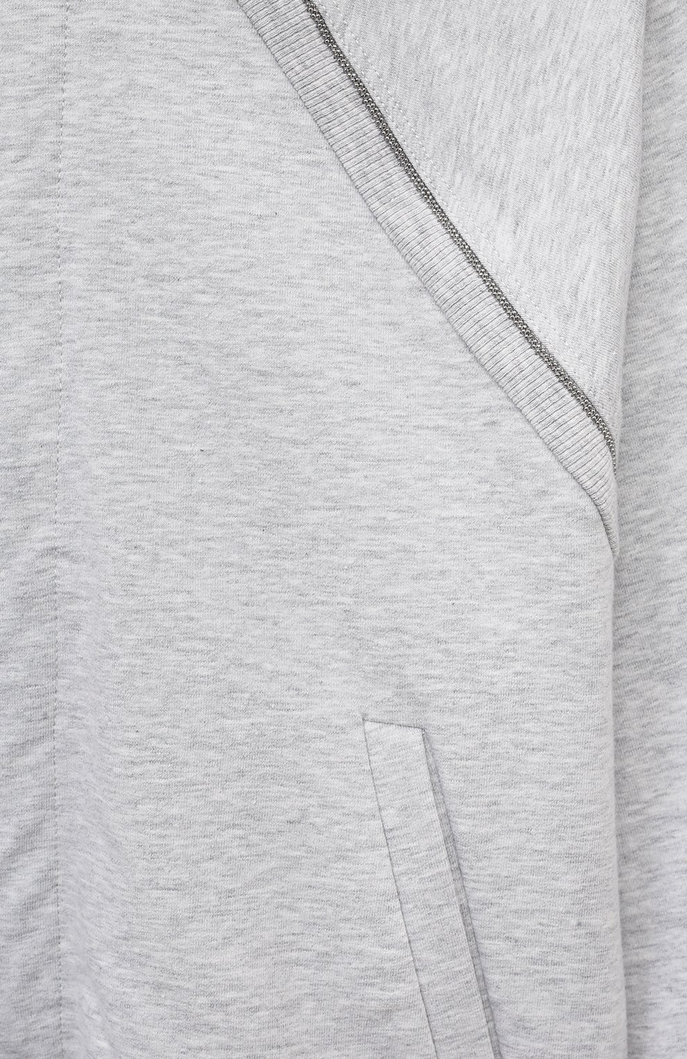 Хлопковая толстовка BRUNELLO CUCINELLI, арт. BH827E283A, фото 3