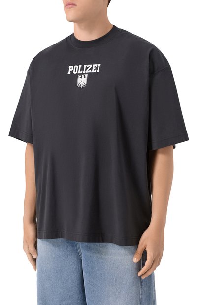 Хлопковая футболка VETEMENTS, арт. UH76TR300B, фото 3