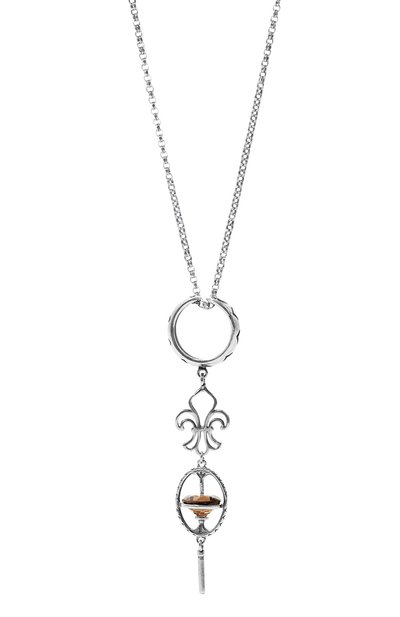 Подвеска на цепочке MIDGARD PARIS серебряного цвета по цене 28000 руб., арт. 5732, фото 3 Подвеска на цепочке MIDGARD PARIS, арт. 5732, фото 3