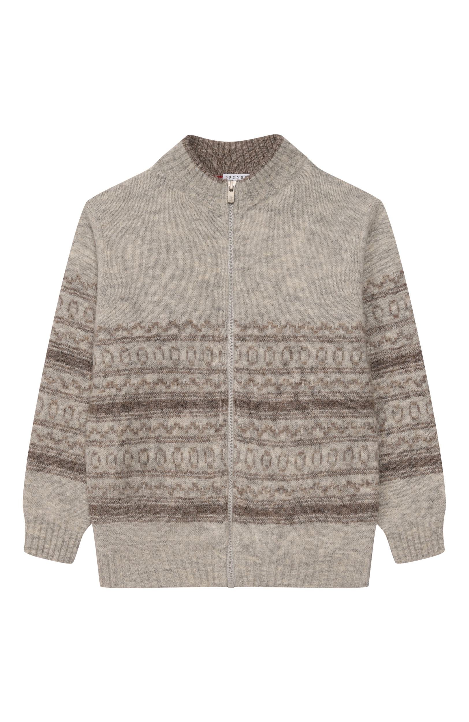 Кардиган из шерсти и кашемира BRUNELLO CUCINELLI, арт. BTFM75406C, фото 1