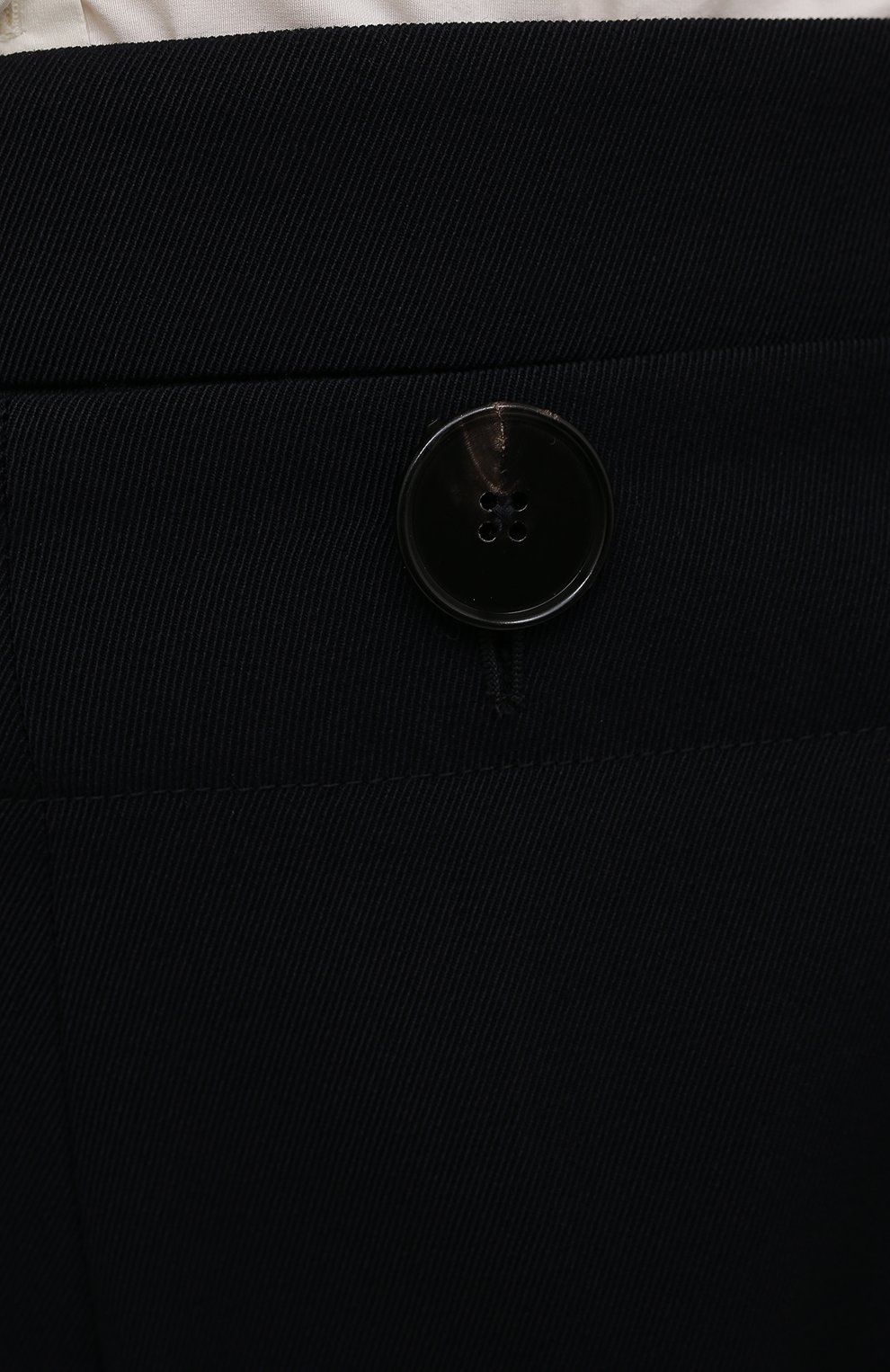 Шерстяные брюки JIL SANDER темно-синего цвета по цене 105500 руб., арт. JSWR305300-WR202000, фото 5 Шерстяные брюки JIL SANDER, арт. JSWR305300-WR202000, фото 5