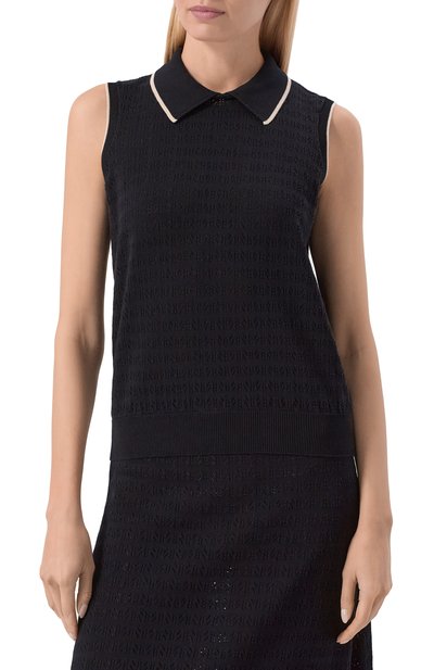 Хлопковый топ AGNONA, арт. K311085E/8F120PE, фото 3