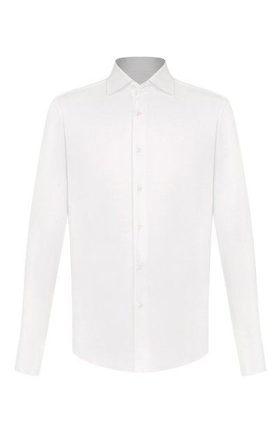 Мужская хлопковая сорочка MVST, арт. SLIM/GABRIELLE/R0UND/1628-JERSEY (INTERL0CK)