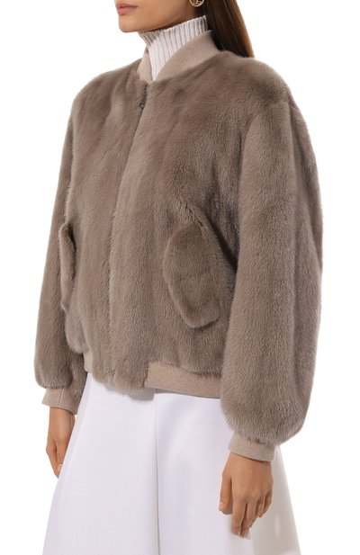 Бомбер норки SIMONETTA RAVIZZA, арт. F04JA272M1, фото 3