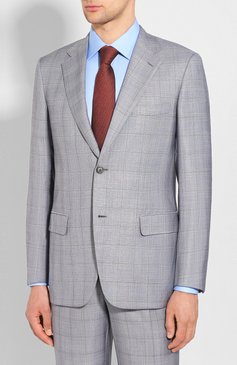 Костюм из смеси шерсти и шелка BRIONI, арт. RAH00T/P9A43/PARLAMENT0, фото 2