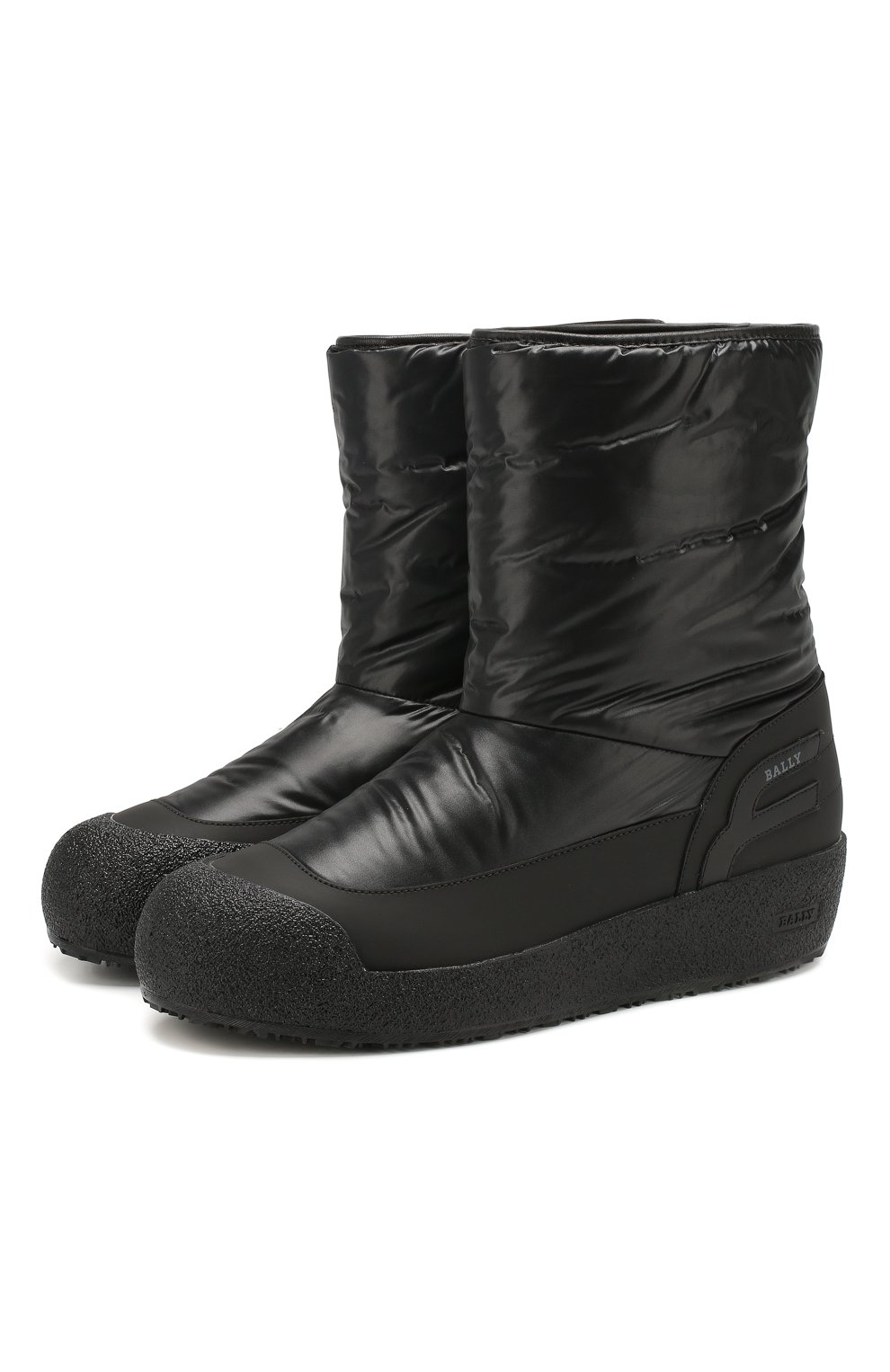 Сапоги BALLY черного цвета по цене 53700 руб., арт. CUPER/00, фото 1 Сапоги BALLY, арт. CUPER/00, фото 1