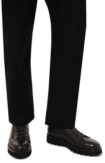 Кожаные ботинки W.GIBBS, арт. 0672001/CERV0 VACCHETTA FUR, фото 3