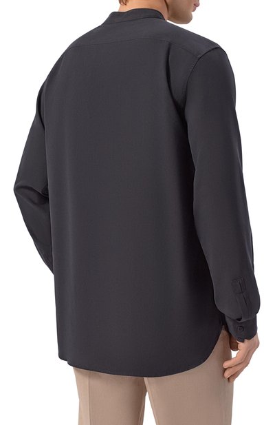 Шелковая рубашка MVST, арт. M26.2PM.B008/F121 SILK P0PELINE, фото 4