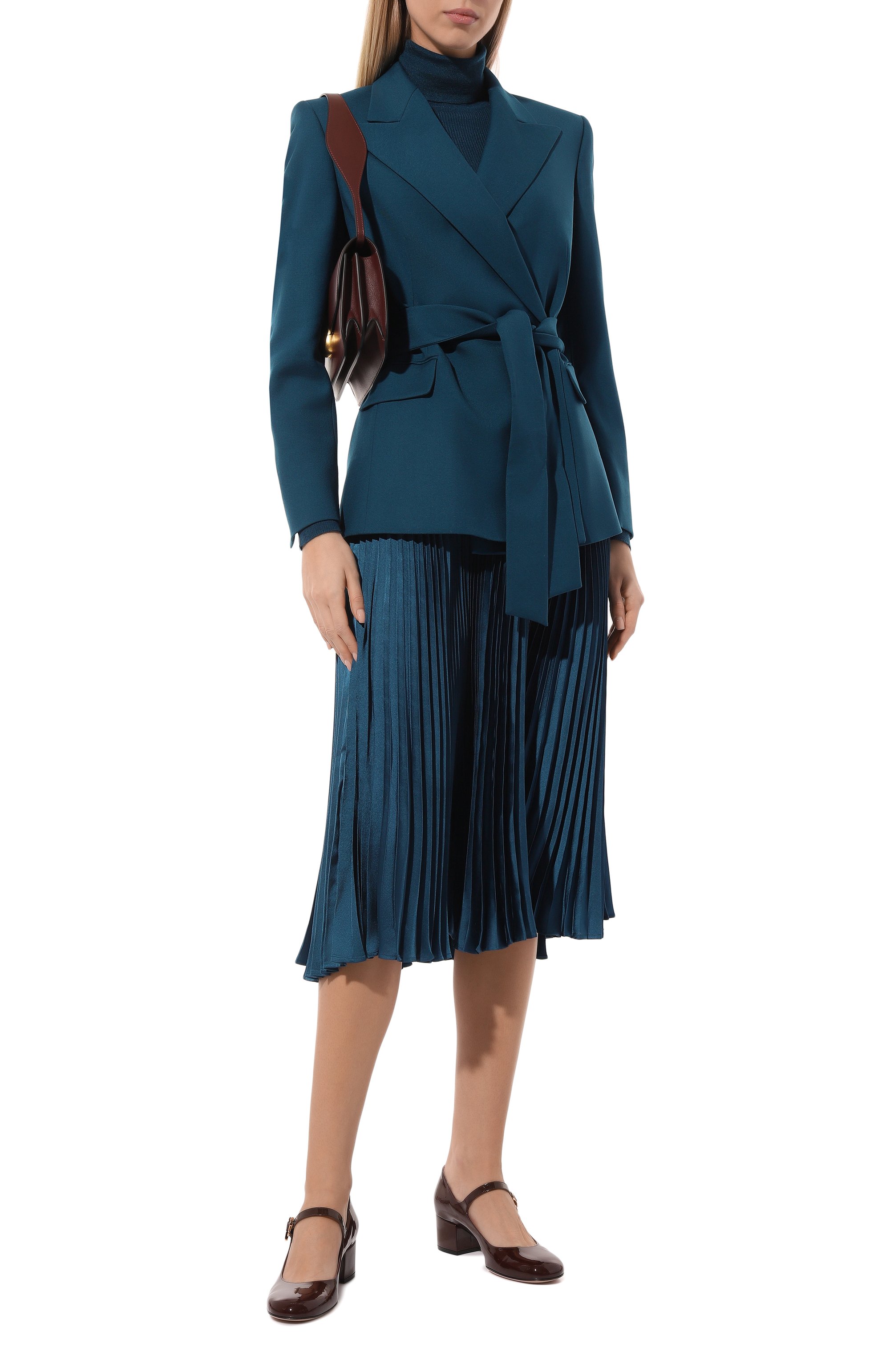 Лакированные туфли mary ribbon 45 GIANVITO ROSSI, арт. G22101.45RIC.VERB0UR, фото 2