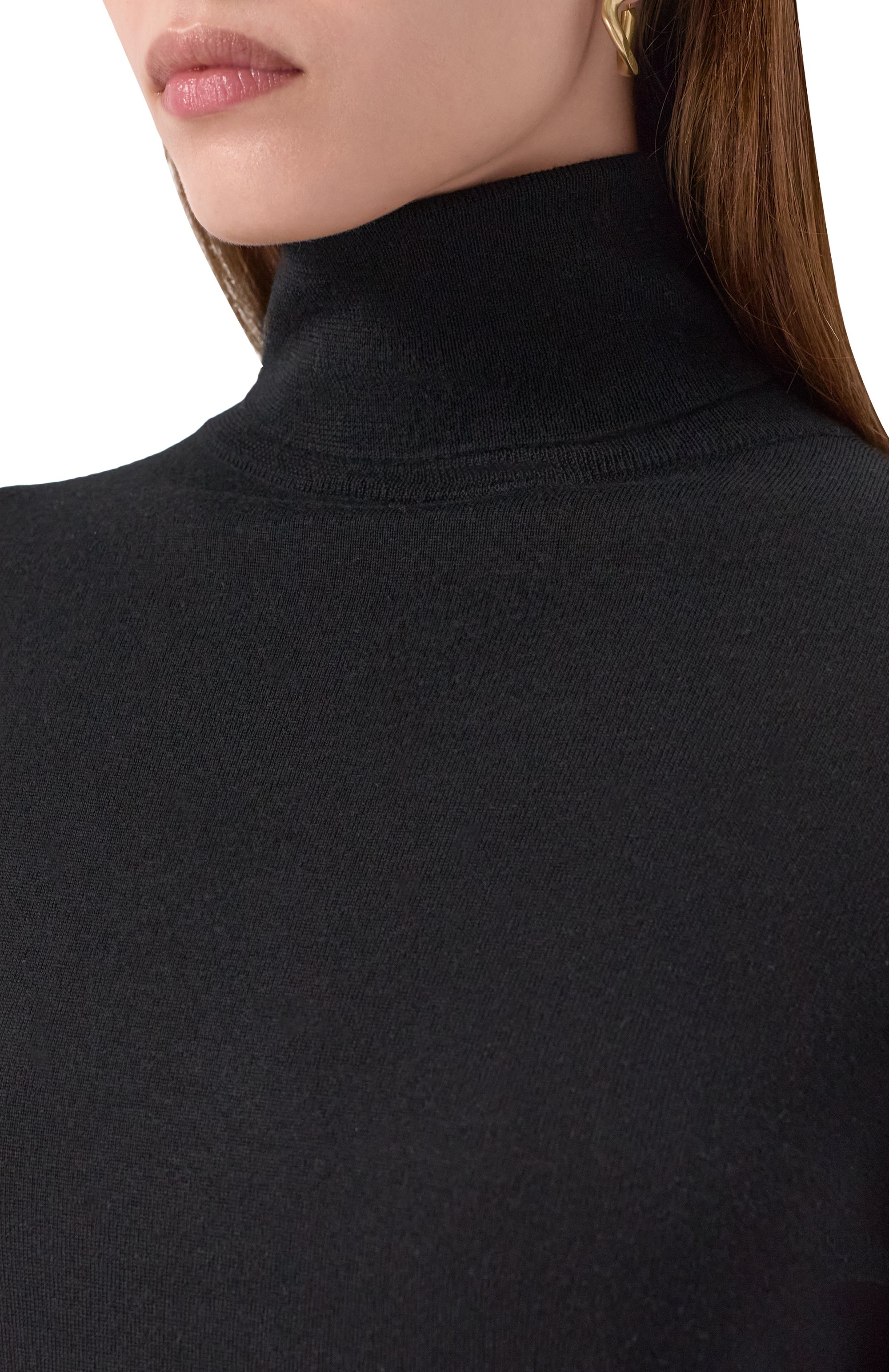 Шерстяная водолазка ALLUDE, арт. 255/64012, фото 5