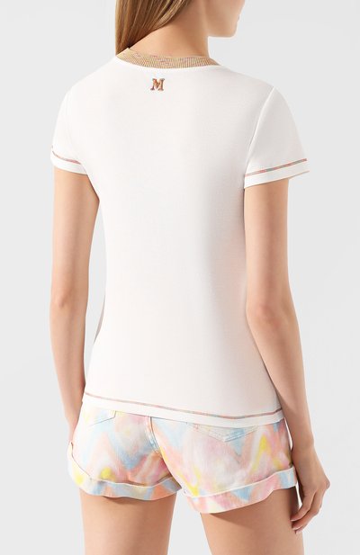 Хлопковая футболка M MISSONI, арт. 2DL00046/2J002U, фото 4
