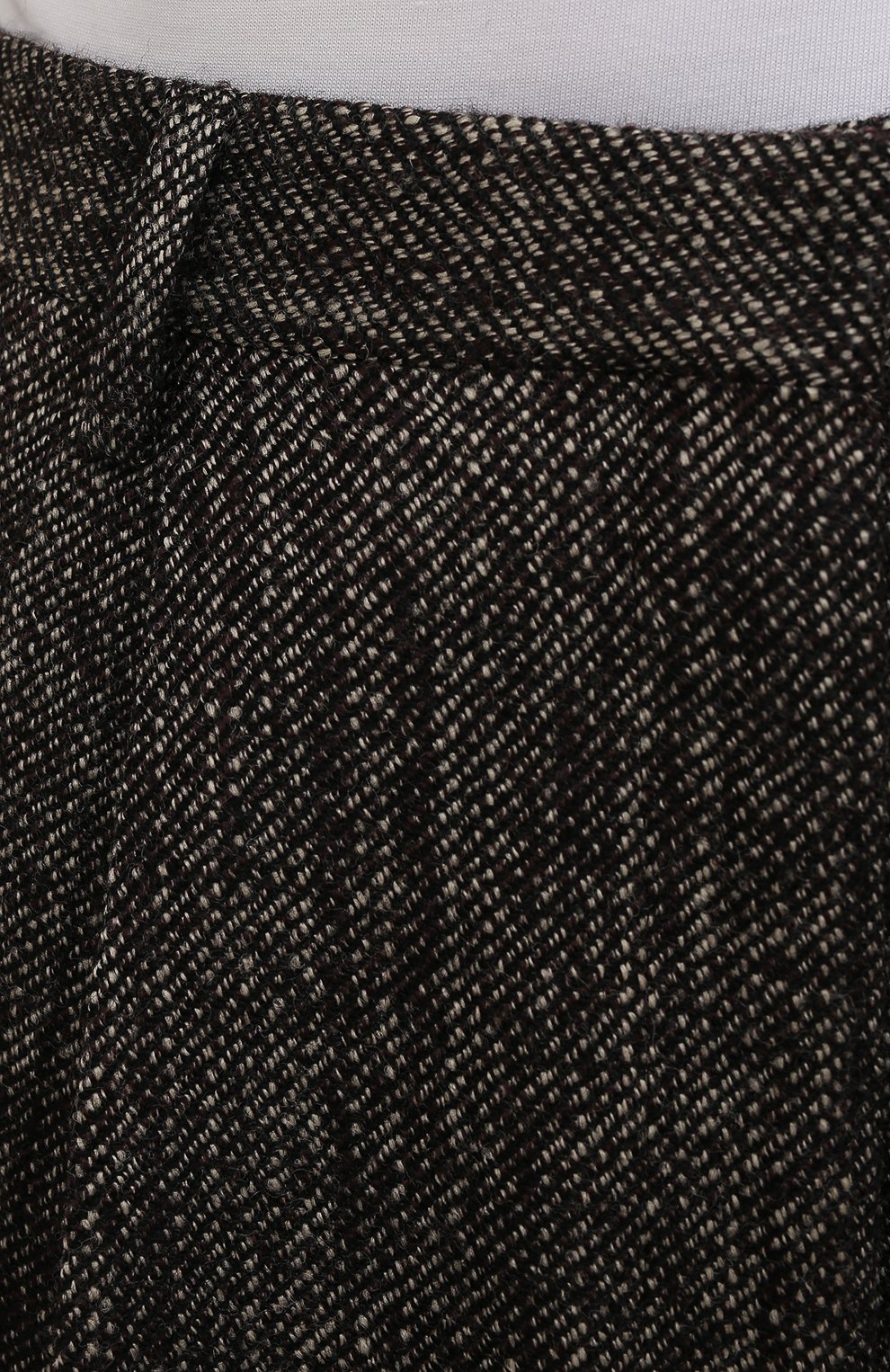 Шерстяные брюки DRIES VAN NOTEN серого цвета по цене 52400 руб., арт. 212-010972-3040, фото 5 Шерстяные брюки DRIES VAN NOTEN, арт. 212-010972-3040, фото 5