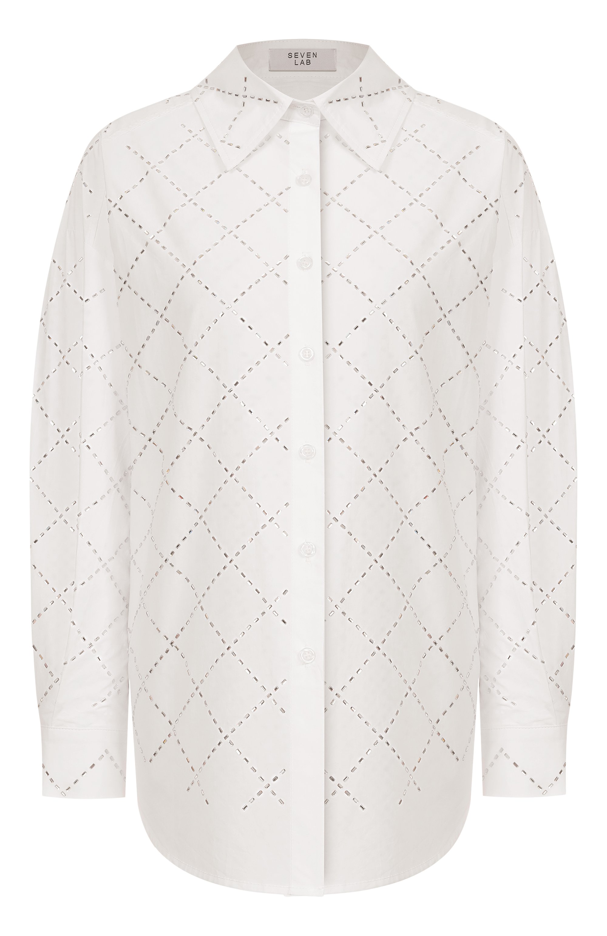 Хлопковая рубашка SEVEN LAB, арт. 125-C-W-15-10-006, фото 1