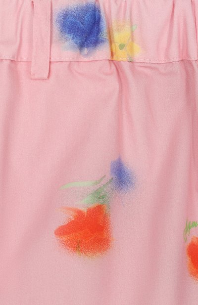 Хлопковые шорты MSGM KIDS, арт. S6MSJGSH208, фото 3