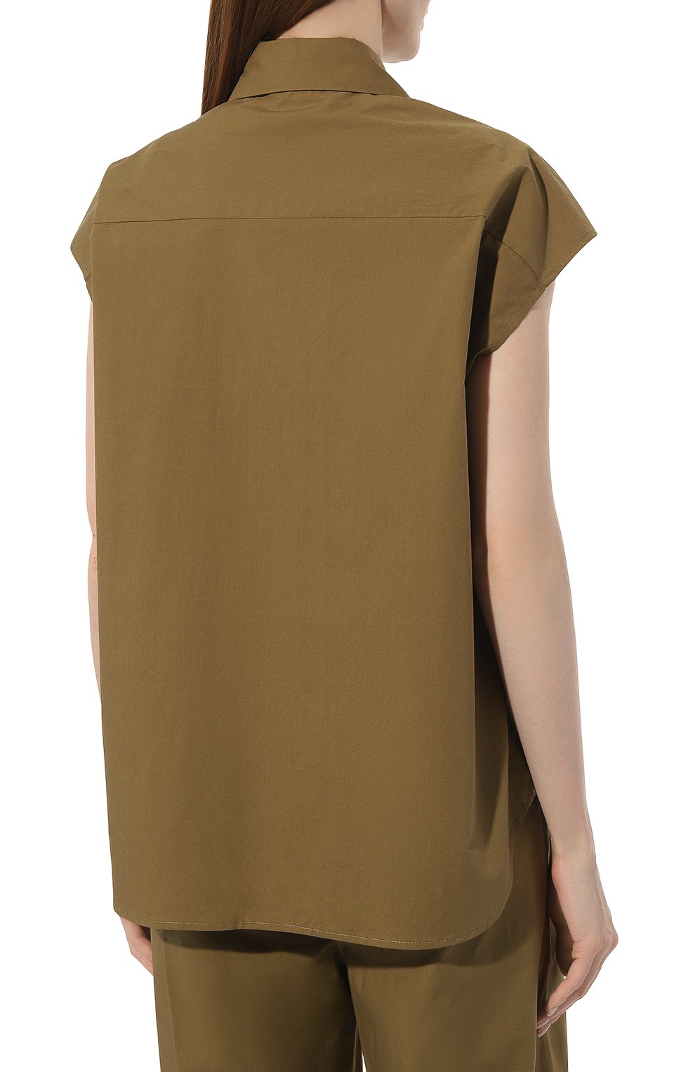 Хлопковая рубашка ERIKA CAVALLINI, арт. P4SJ12, фото 4