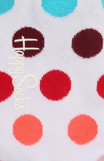Носки big dot sock HAPPY SOCKS разноцветного цвета по цене 590 руб., арт. BDO01, фото 2 Носки big dot sock HAPPY SOCKS, арт. BDO01, фото 2