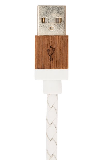 Кабель usb LE CORD белого цвета по цене 2750 руб., арт. 1103, фото 3 Кабель usb LE CORD, арт. 1103, фото 3