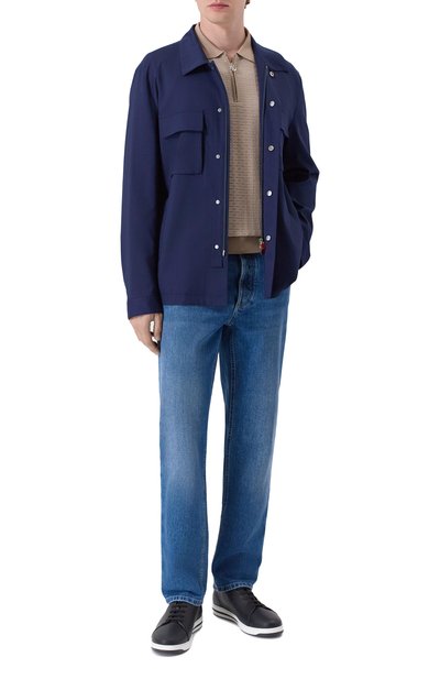 Поло из шелка и хлопка STEFANO RICCI бежевого цвета по цене 172000 руб., арт. K212038P31/F26194_004, фото 2 Поло из шелка и хлопка STEFANO RICCI, арт. K212038P31/F26194_004, фото 2