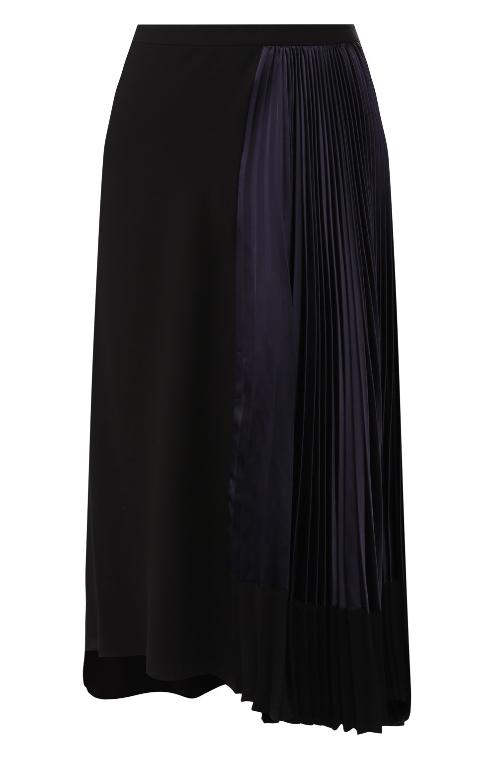 Юбка из вискозы MARNI темно-синего цвета по цене 71750 руб., арт. G0MA0129FQ/TV710, фото 1 Юбка из вискозы MARNI, арт. G0MA0129FQ/TV710, фото 1