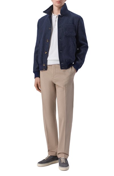 Мужские замшевые кеды BRUNELLO CUCINELLI, арт. MZUPIGZ334