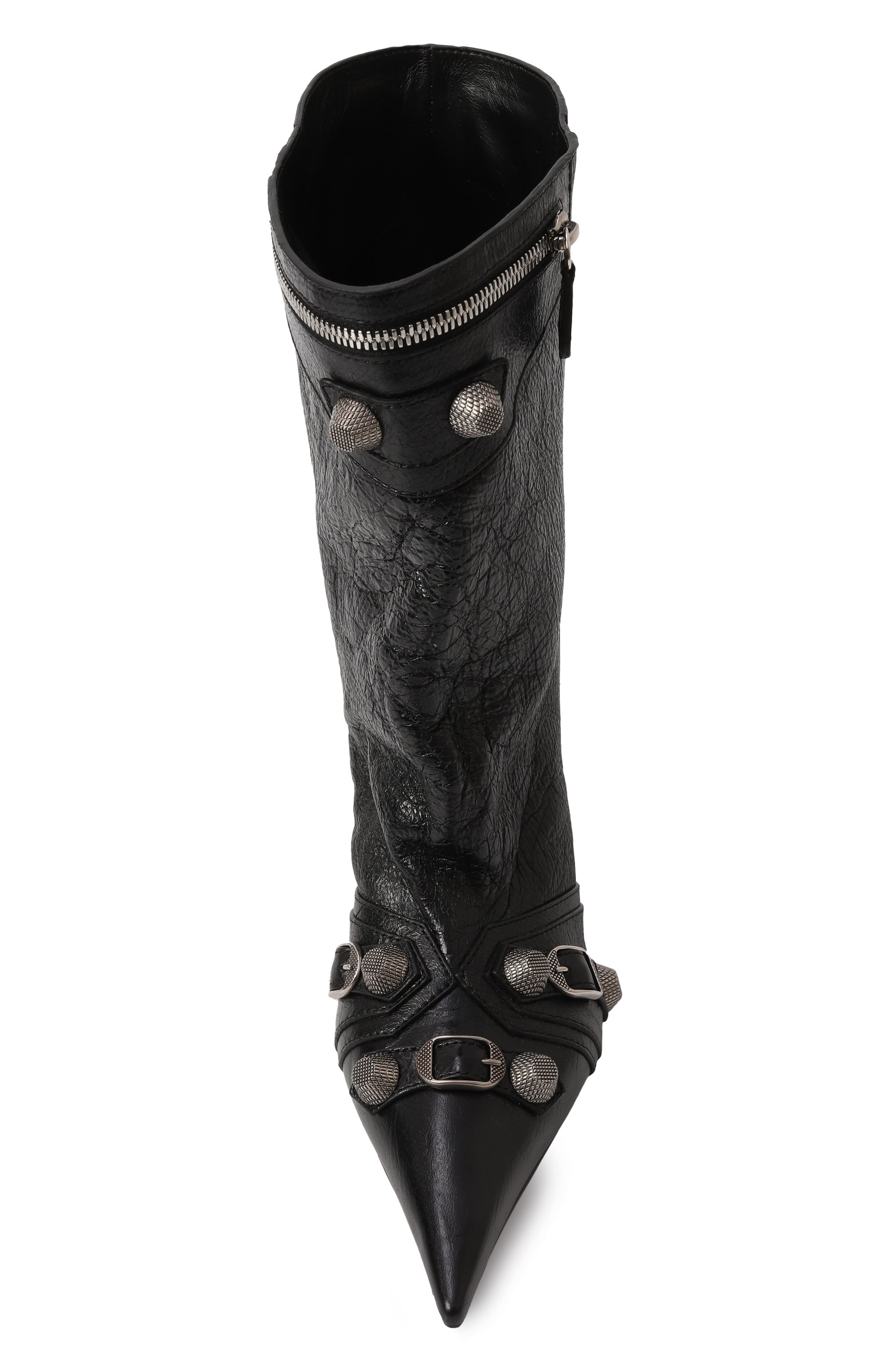 Кожаные ботильоны cagole 50 BALENCIAGA, арт. 802082/WAD4E, фото 6