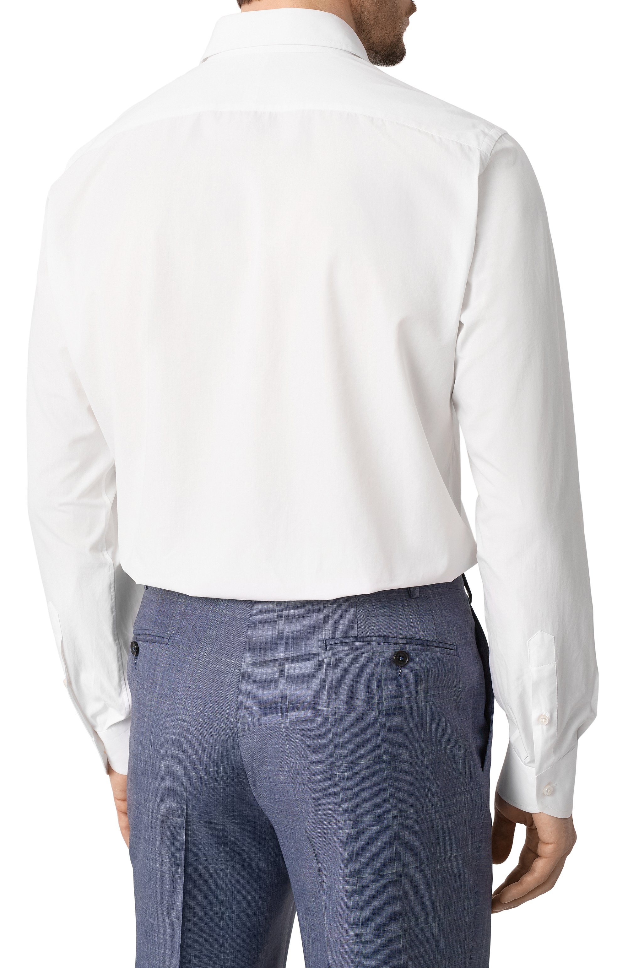 Хлопковая сорочка CANALI, арт. ECL7018/GX02022, фото 4