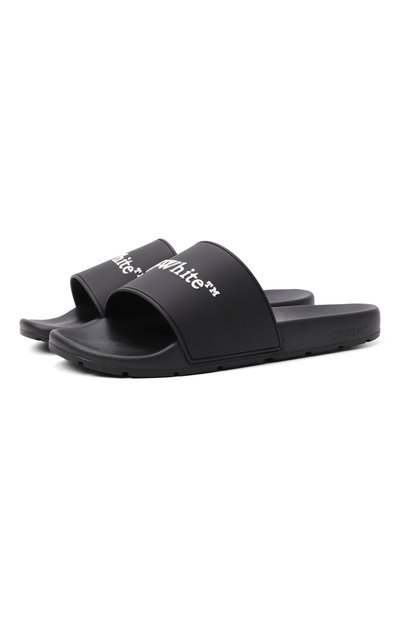 Мужские шлепанцы bookish OFF-WHITE, арт. 0MIU002C99MAT002