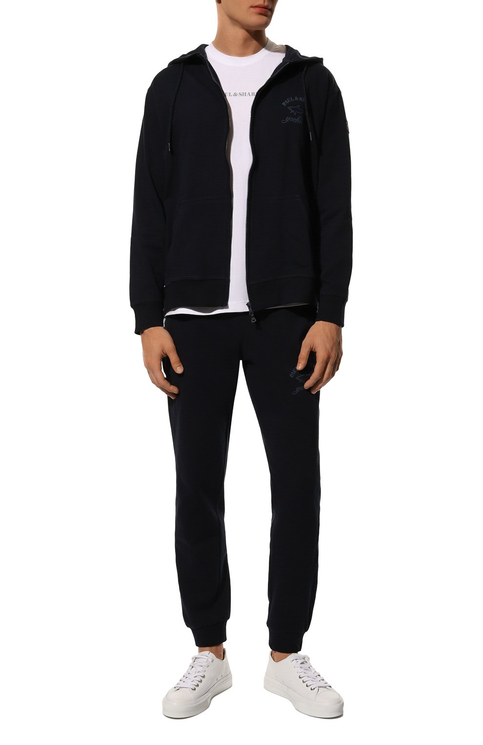 Хлопковая футболка PAUL&SHARK, арт. 12311655, фото 2