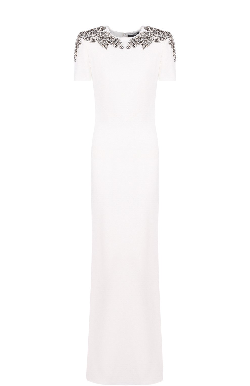 Платье ALEXANDER MCQUEEN белого цвета по цене 699500 руб., арт. 530083/QLE40, фото 1 Платье ALEXANDER MCQUEEN, арт. 530083/QLE40, фото 1