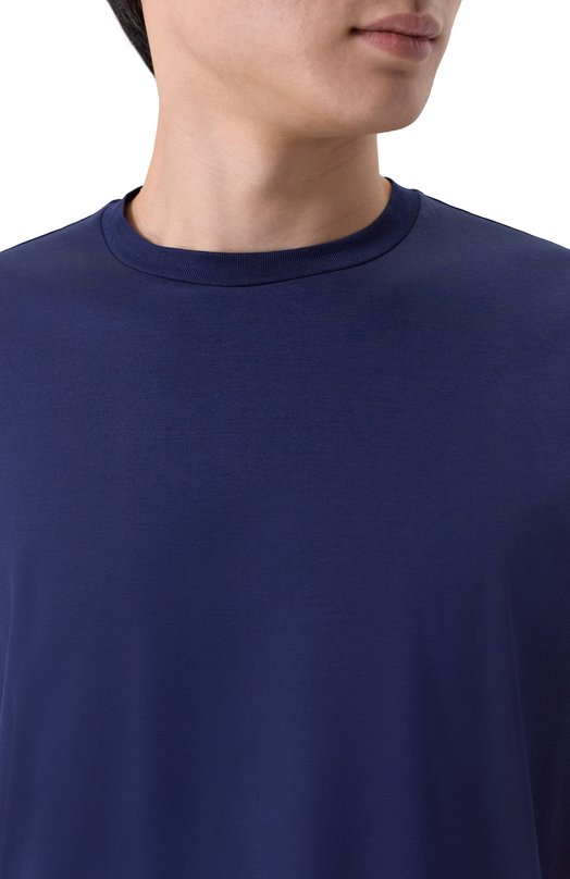 Хлопковая футболка MVST M26.CSM.K423/YAMU Синий  M26.CSM.K423/YAMU Фото 5