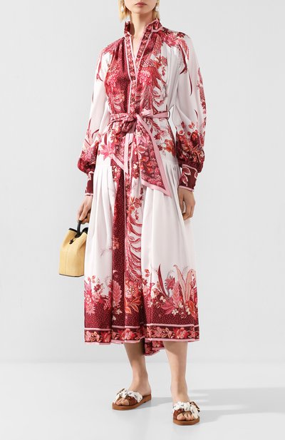 Шелковое платье ZIMMERMANN, арт. 8412DWAV, фото 2