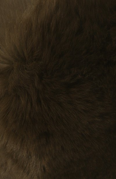 Меховые наушники из кролика YVES SALOMON, арт. 23WAA110XXREXX, фото 4