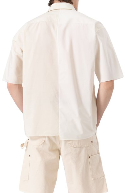 Хлопковая рубашка MM6, арт. SH0DR0007/MTN041, фото 4