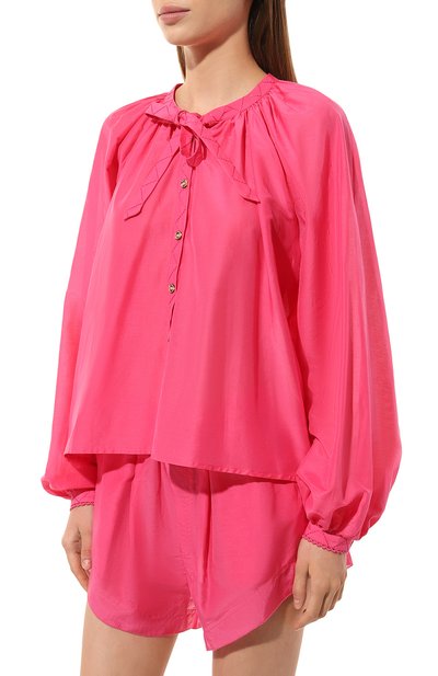 Блузка из хлопка и шелка LOVE STORIES, арт. L2423231-525, фото 3