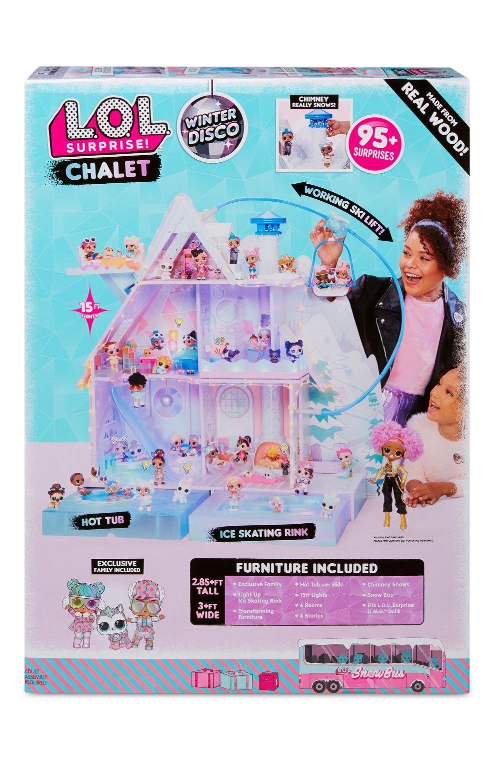 Игрушка lol зимнее шале MGA, арт. 562207, фото 9