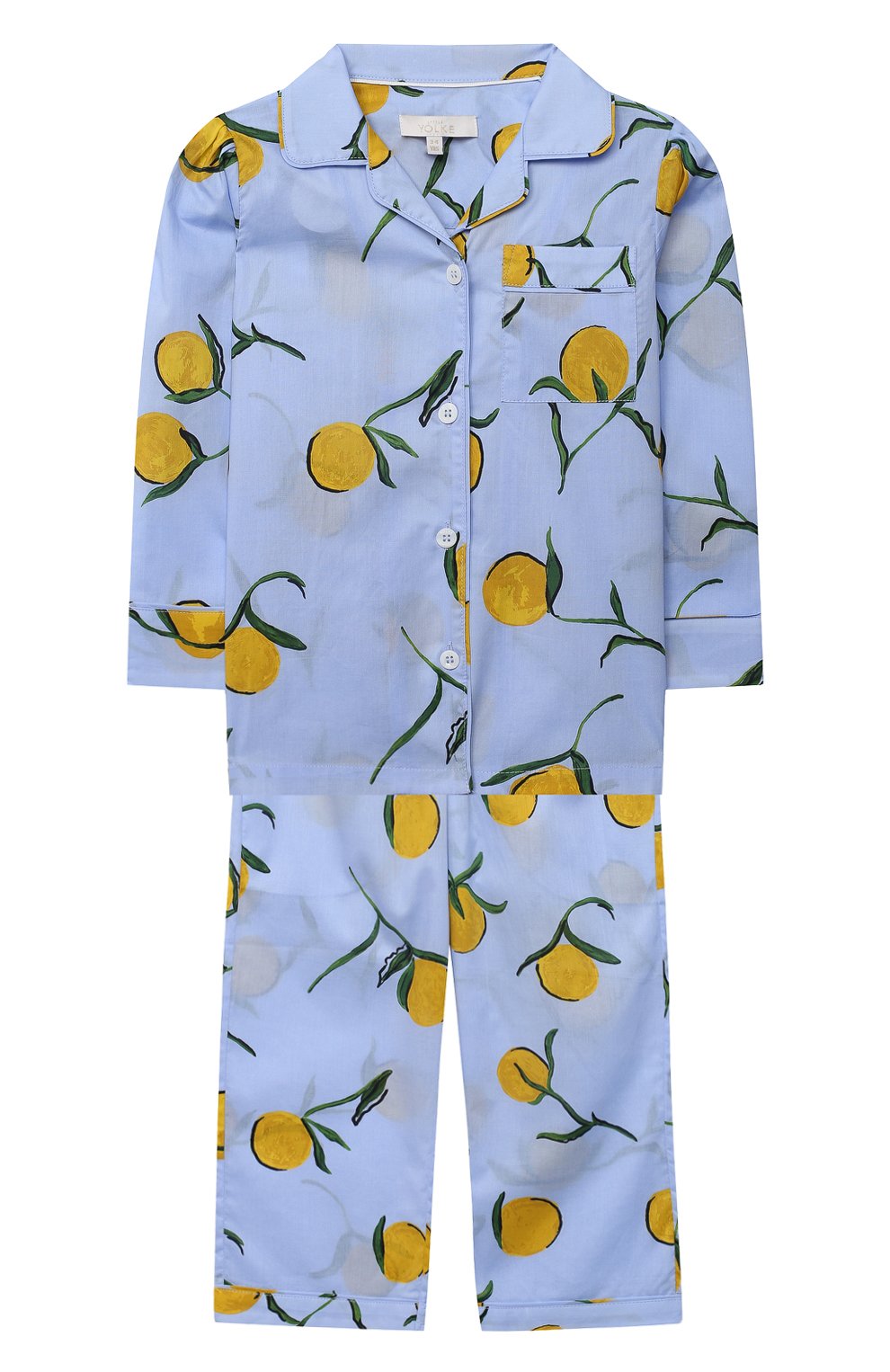Хлопковая пижама LITTLE YOLKE, арт. SS21-12C-LE-ZS/1-8Y, фото 1