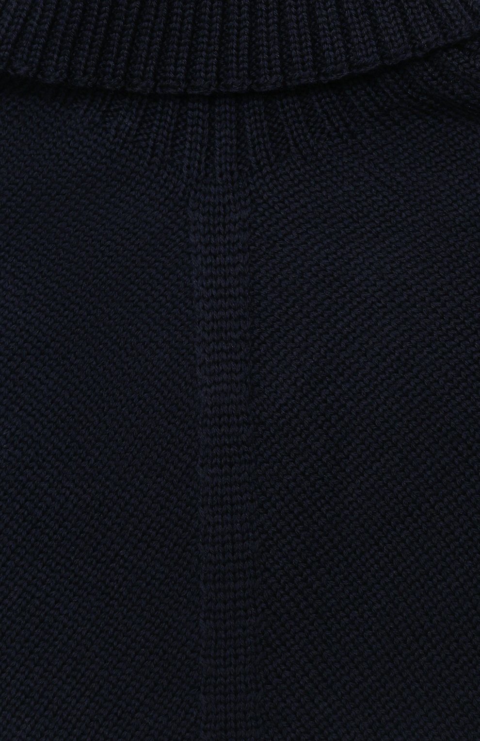 Шерстяной шарф-воротник CATYA темно-синего цвета по цене 11950 руб., арт. 024792/2, фото 3 Шерстяной шарф-воротник CATYA, арт. 024792/2, фото 3