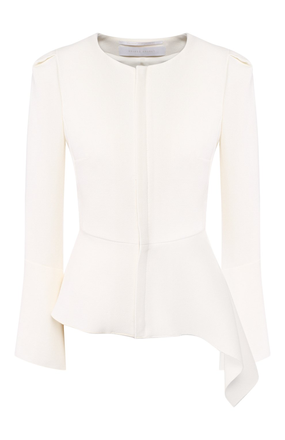 Шерстяной жакет ROLAND MOURET белого цвета по цене 132000 руб., арт. PS20/S0876/F4044, фото 1 Шерстяной жакет ROLAND MOURET, арт. PS20/S0876/F4044, фото 1