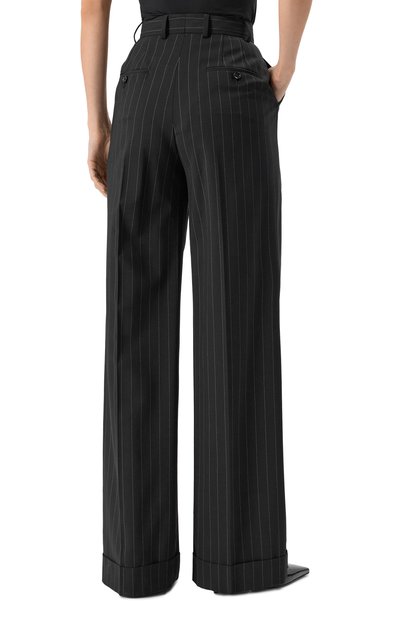 Шерстяные брюки DOLCE & GABBANA, арт. FTBMPT/FRBDK, фото 4