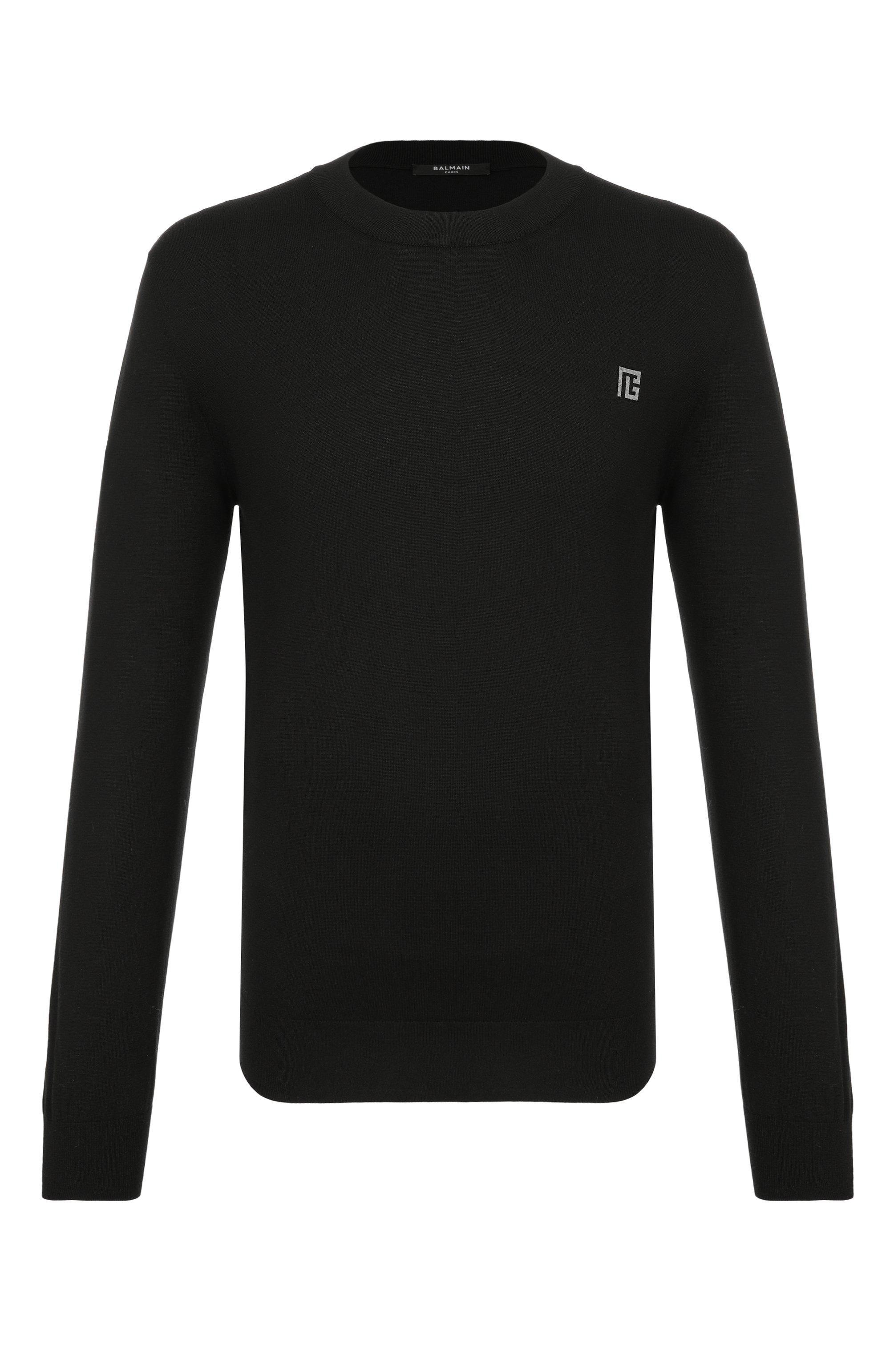 Джемпер из шелка и хлопка BALMAIN, арт. GH1KD000/KJ53, фото 1