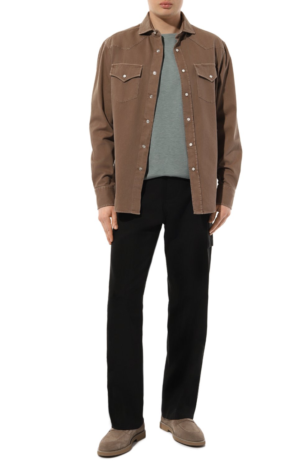 Замшевые пенни-лоферы DOUCAL'S, арт. DU3294SAL0UF106ZC30, фото 2