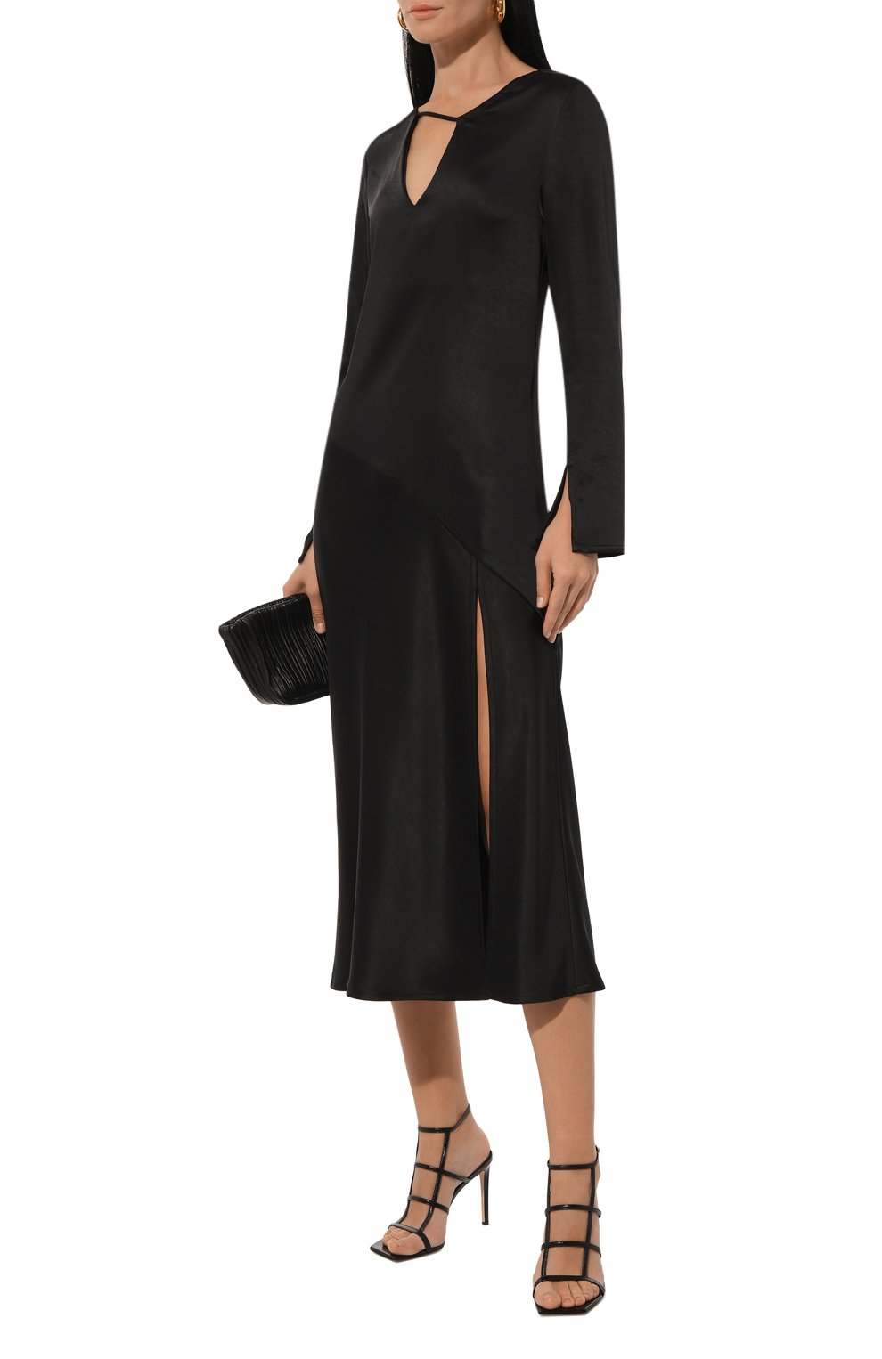 Атласное платье ERIKA CAVALLINI, арт. E4WS04, фото 2