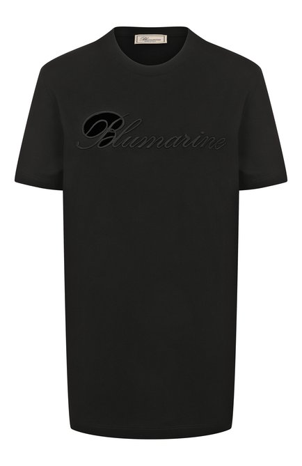 Женская хлопковая футболка BLUMARINE, арт. 2T115A/N0990