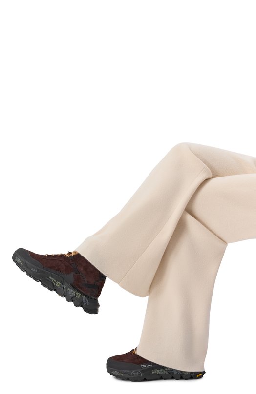 Комбинированные ботинки  Trivor Premiata TRIV0R/VAR 452M Коричневый  TRIV0R/VAR 452M Фото 2