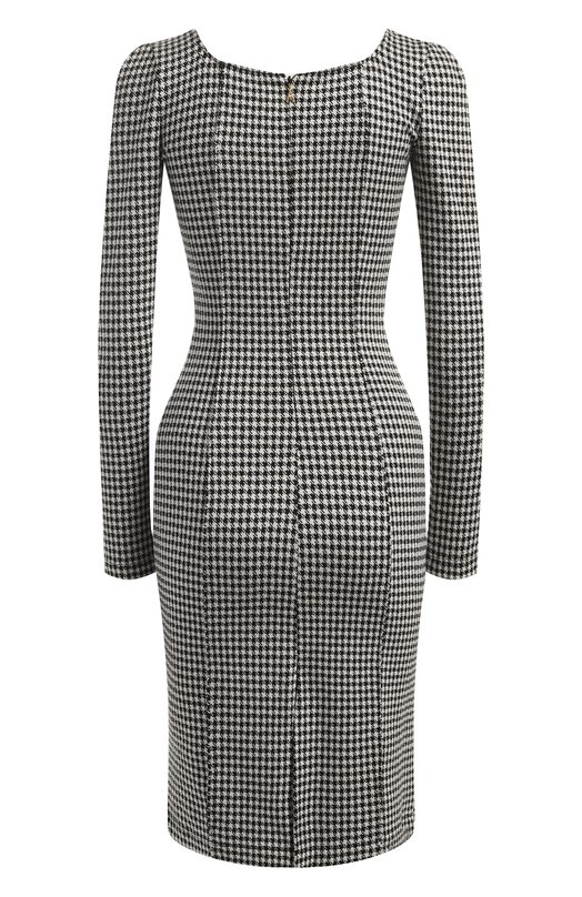 Платье из вискозы Patrizia Pepe Чёрный, белый, фото 2