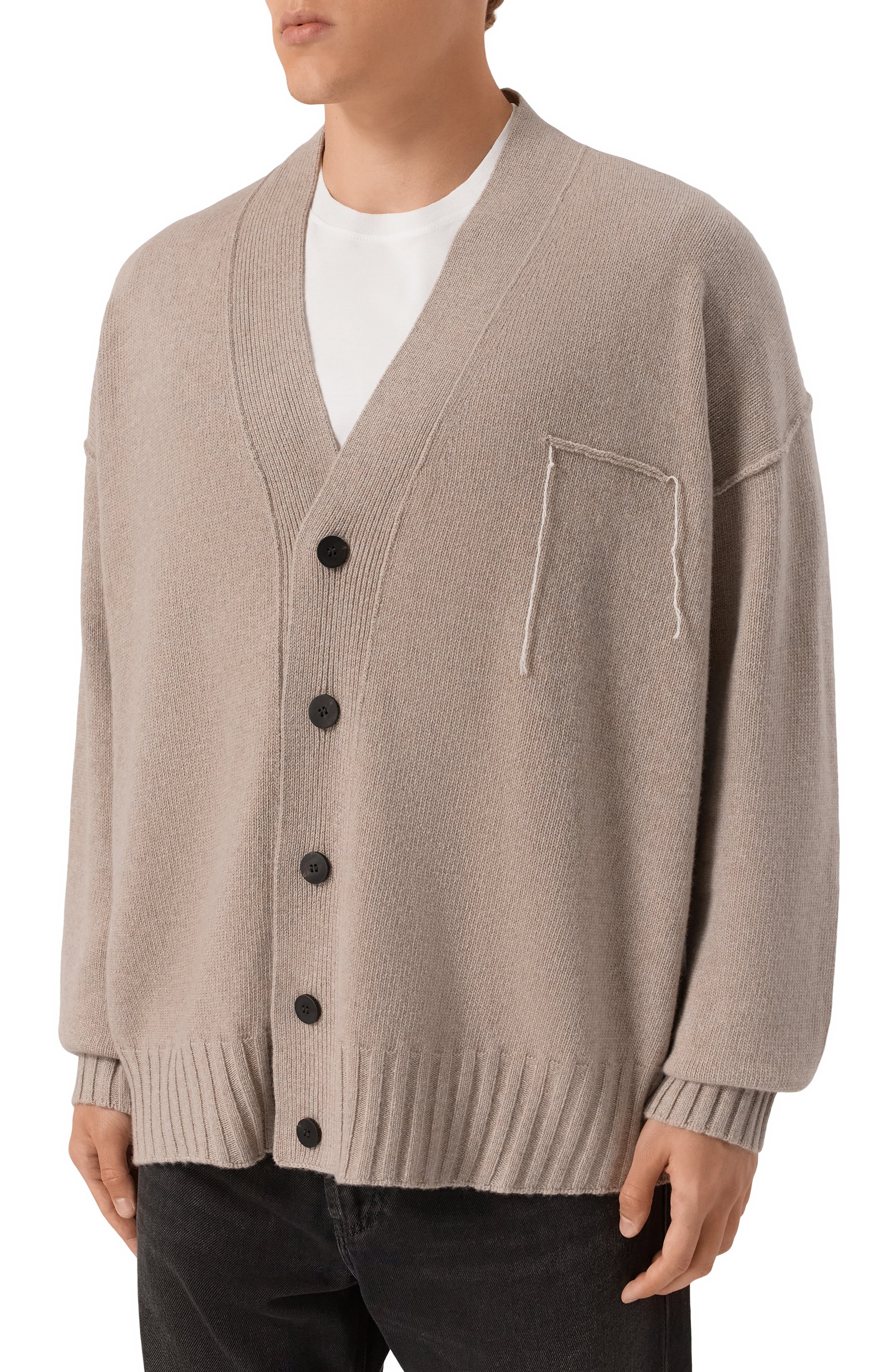 Кардиган из кашемира и шерсти ISABEL BENENATO, арт. UK23F25, фото 4