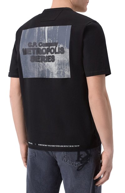 Хлопковая футболка C.P. COMPANY, арт. 20CLTS057A/006370W, фото 4