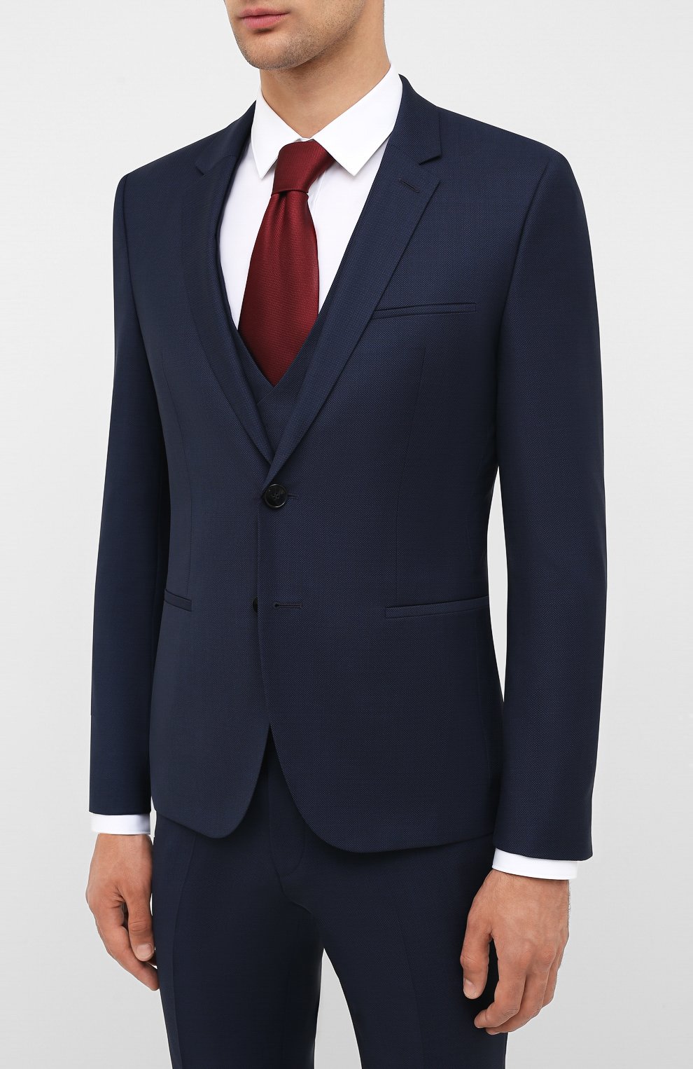 Шерстяной костюм-тройка HUGO, арт. 50433802, фото 2