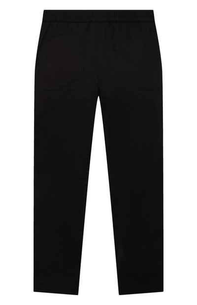 Хлопковые брюки BURBERRY черного цвета по цене 19400 руб., арт. 8047758, фото 2 Хлопковые брюки BURBERRY, арт. 8047758, фото 2